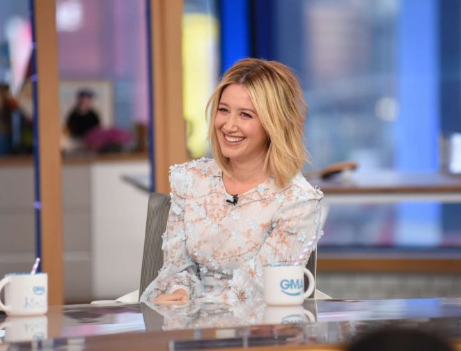 Ashley Tisdale on ‘Good Morning America’ in New York City