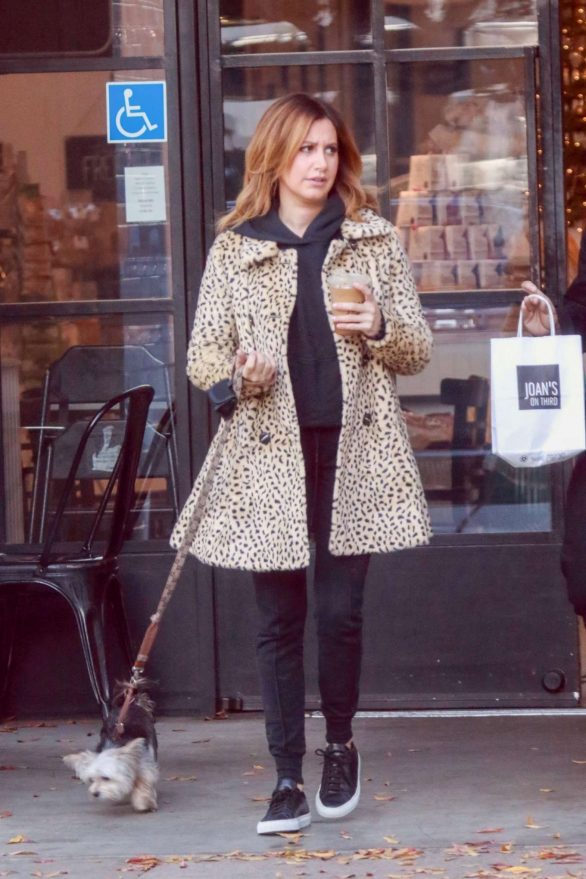 Ashley Tisdale - Out for a coffee run at Joan's on Third in Studio City