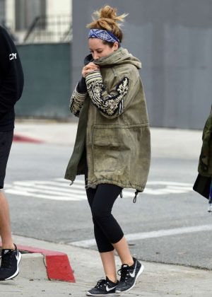Ashley Tisdale Out for lunch in West Hollywood