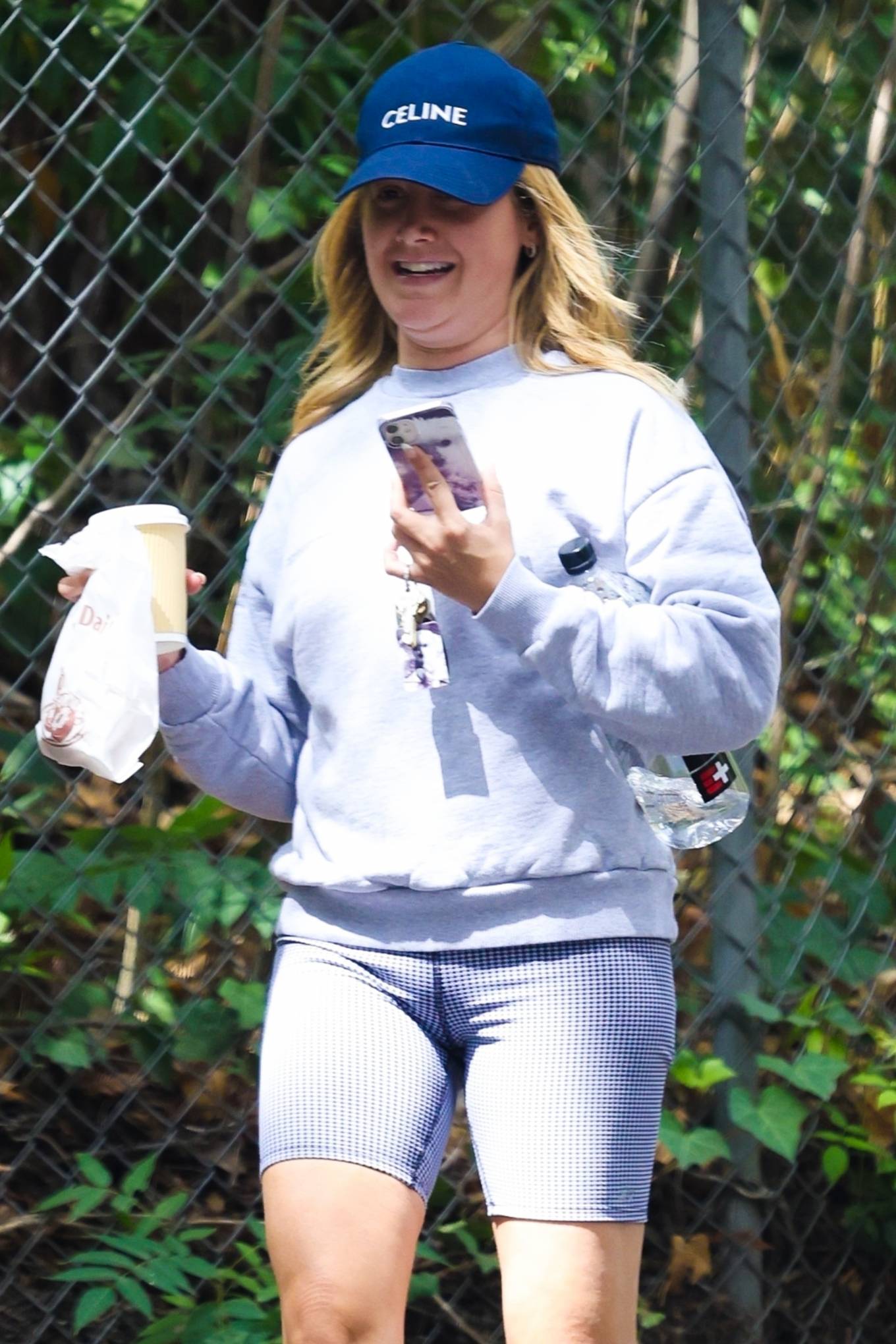 Ashley Tisdale 2022 : Ashley Tisdale – Out Hiking in Los Angeles -11