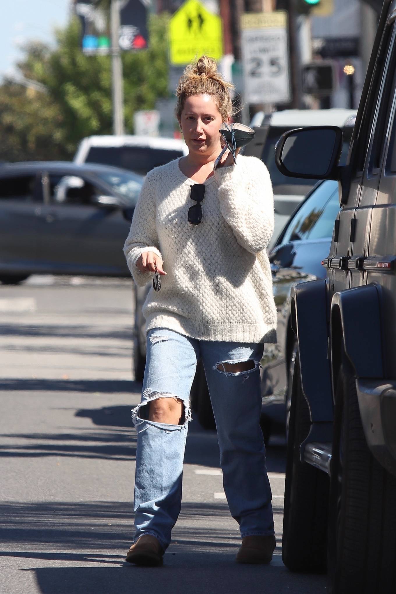 Ashley Tisdale - Out in West Hollywood
