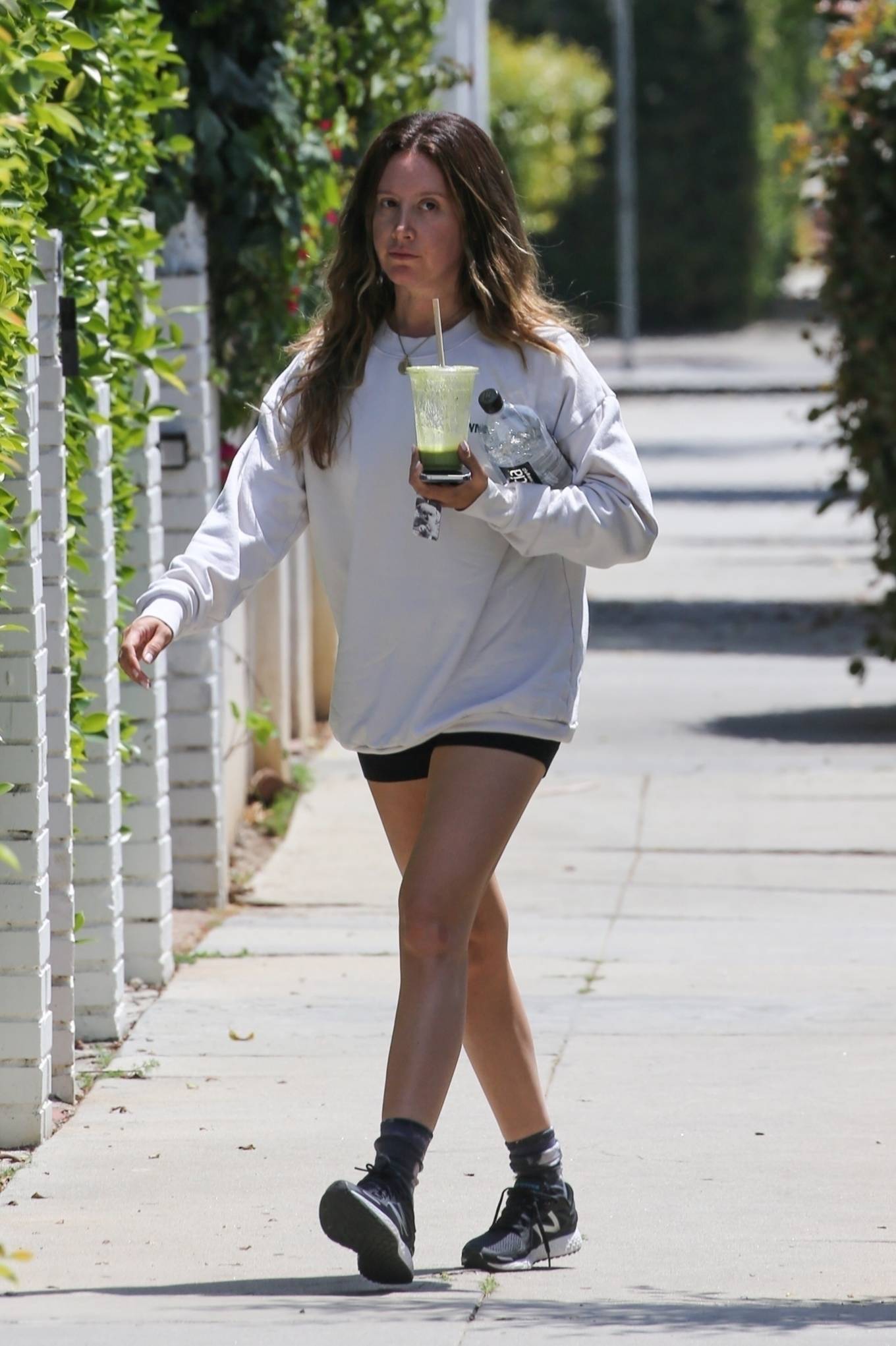 Ashley Tisdale 2022 : Ashley Tisdale – Seen after workout in Santa Monica-18