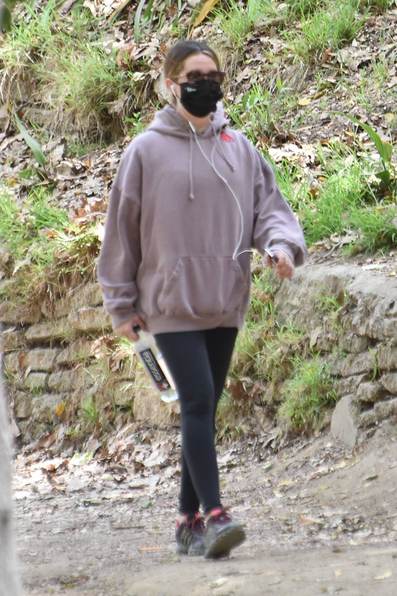 Ashley Tisdale - Seen on a hike in Los Feliz