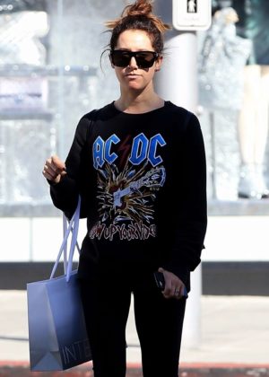 Ashley Tisdale - Shopping in Beverly Hills