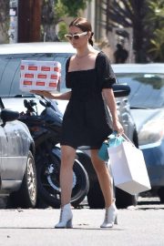Ashley Tisdale - Spotted at her local post office in Los Feliz