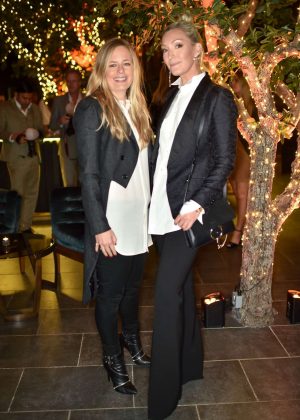 Astrid Harbod and Olivia Buckingham - Tatler's Little Black Book Party in London