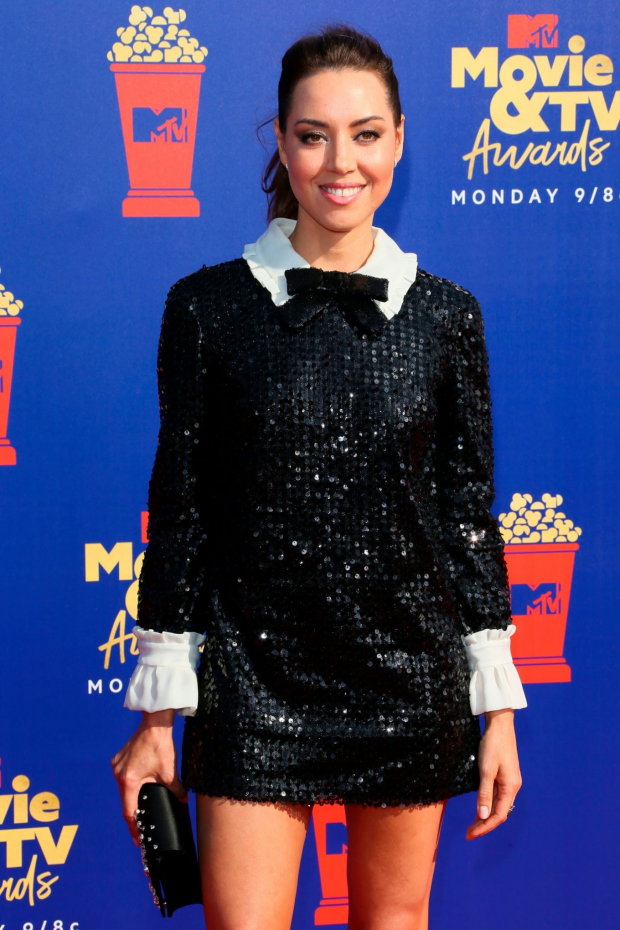 Aubrey Plaza - 2019 MTV Movie and TV Awards Red Carpet in Santa Monica