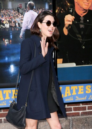 Aubrey Plaza - 'Late Show with David Letterman' in NYC