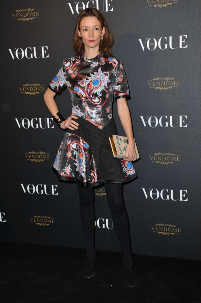 Audrey Marnay - Vogue 95th Anniversary Party in Paris