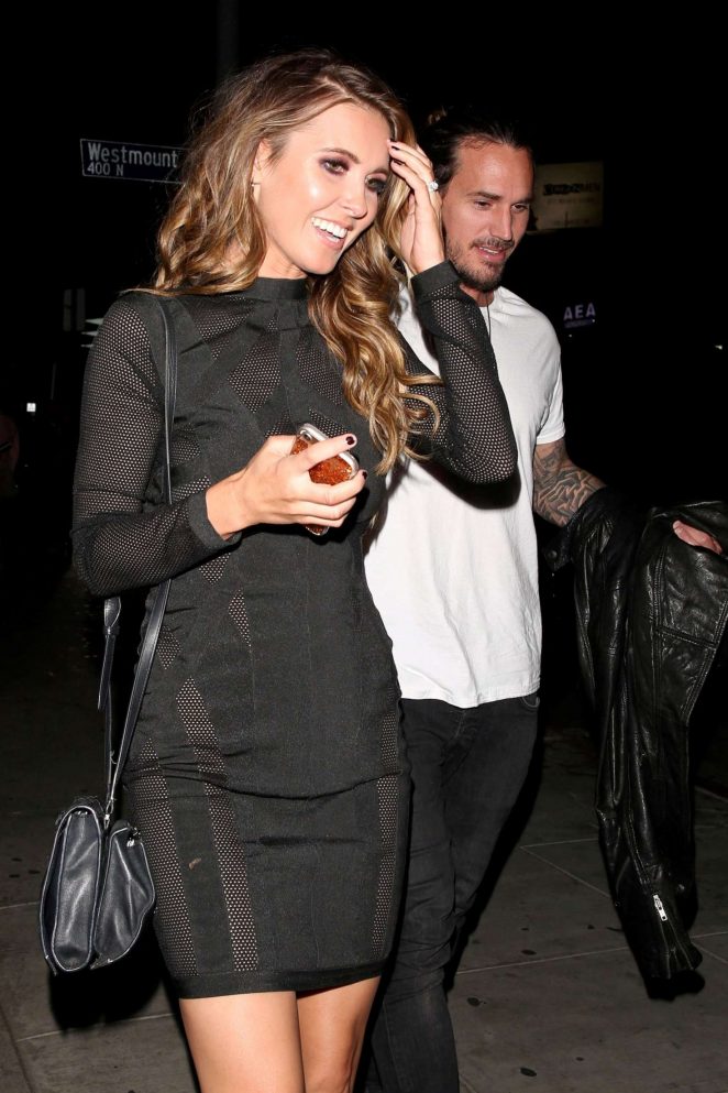 Audrina Patridge - Leaves The Nice Guy in West Hollywood