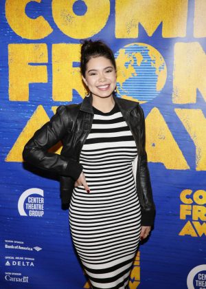 Auli'i Cravalho - Opening night performance of 'Come From Away' in Los Angeles
