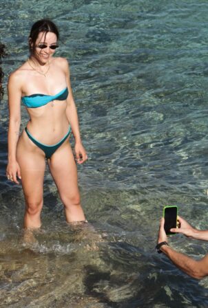 Aurora Ramazzotti - In a bikini in Mykonos