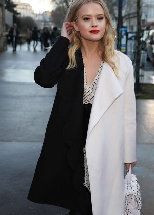 Ava Phillippe - Leaving Valentino Fashion Show 2018 in Paris