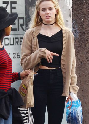Ava Phillippe - Shopping at Urban Outfitters in West Hollywood