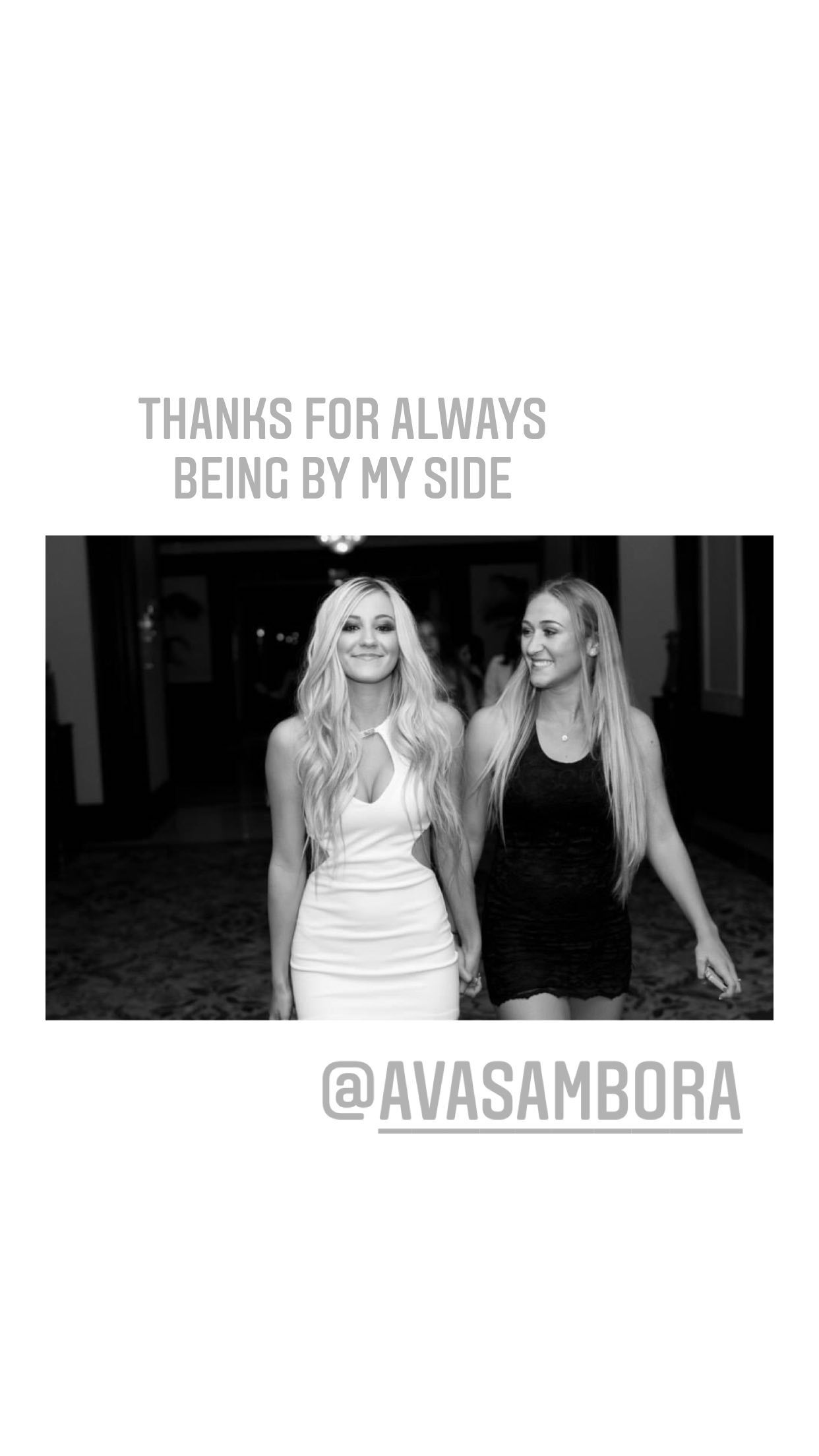 Ava Sambora â€“ Social media