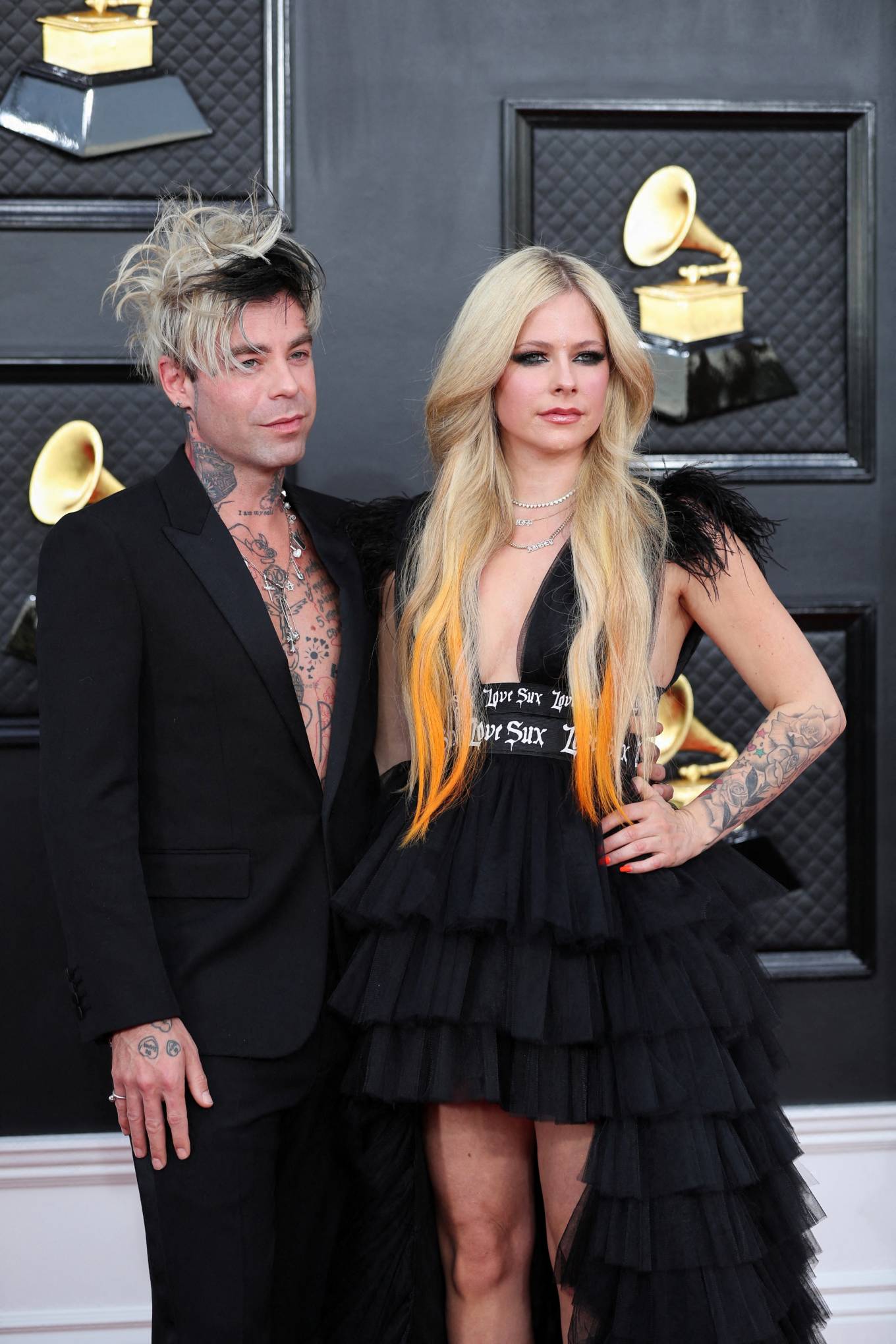 Avril Lavigne 2022 : Avril Lavigne – 2022 Grammy Awards in Las Vegas-02
