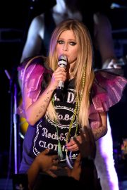Avril Lavigne - Performs onstage at The Greek Theatre in Los Angeles