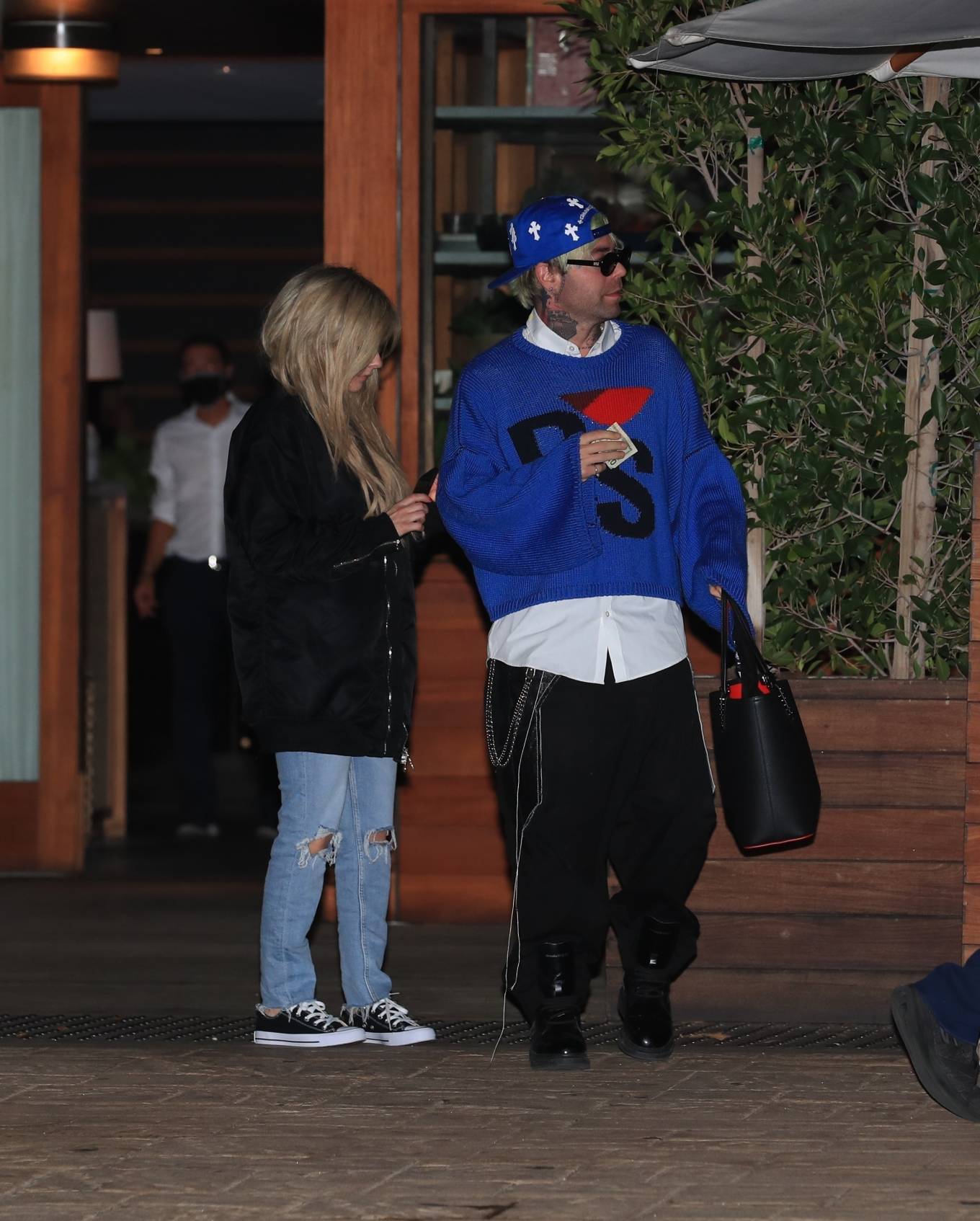 Avril Lavigne - Spotted leaving Soho house in Malibu