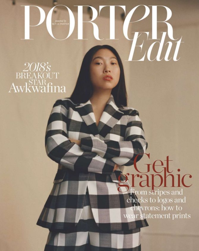 Awkwafina - The Edit by Net-A-Porter (December 2018)