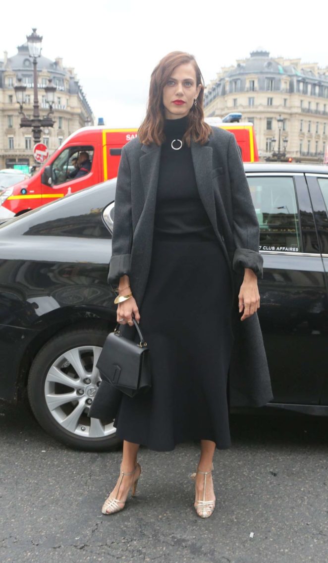 Aymeline Valade – Stella McCartney Fashion Show in Paris