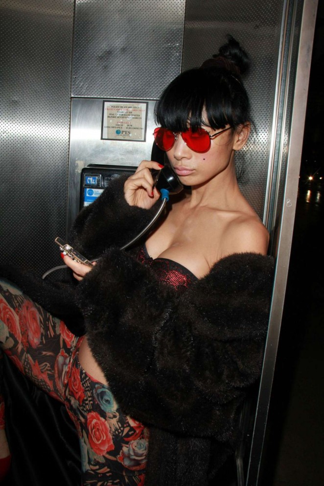 Bai Ling at Lax Airport in Los Angeles