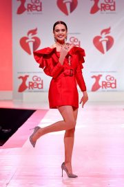 Bailee Madison - The American Red Heart Association's Go Red For Women Red Dress Collection in NY