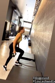Bailee Madison Workout - Social Media