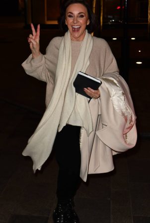 Ballas - Arriving back at her hotel in Leeds