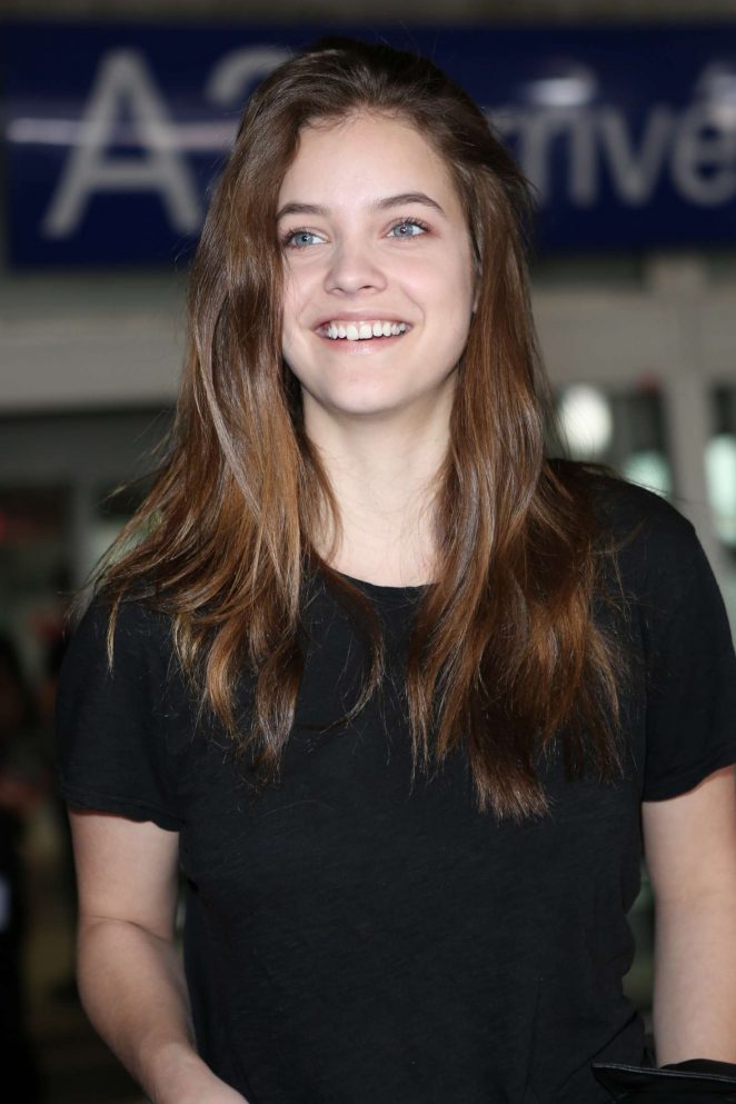 Barbara Palvin Arrives at Nice Airport in Cannes