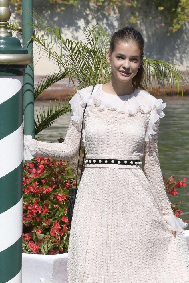 Barbara Palvin - Arrives at the Excelsior Hotel in Venice