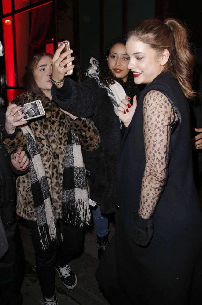 Barbara Palvin at L'Oreal Paris Dinner Hosted By Julianne Moore in Paris