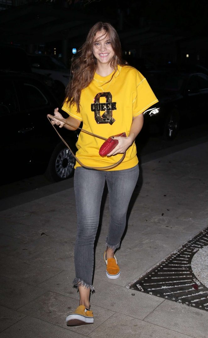 Barbara Palvin - Out and about in Milan