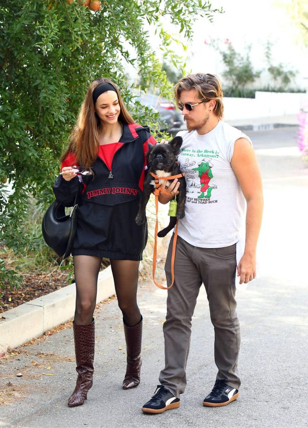Barbara Palvin - Seen with new husband Dylan Sprouse in Los Angeles