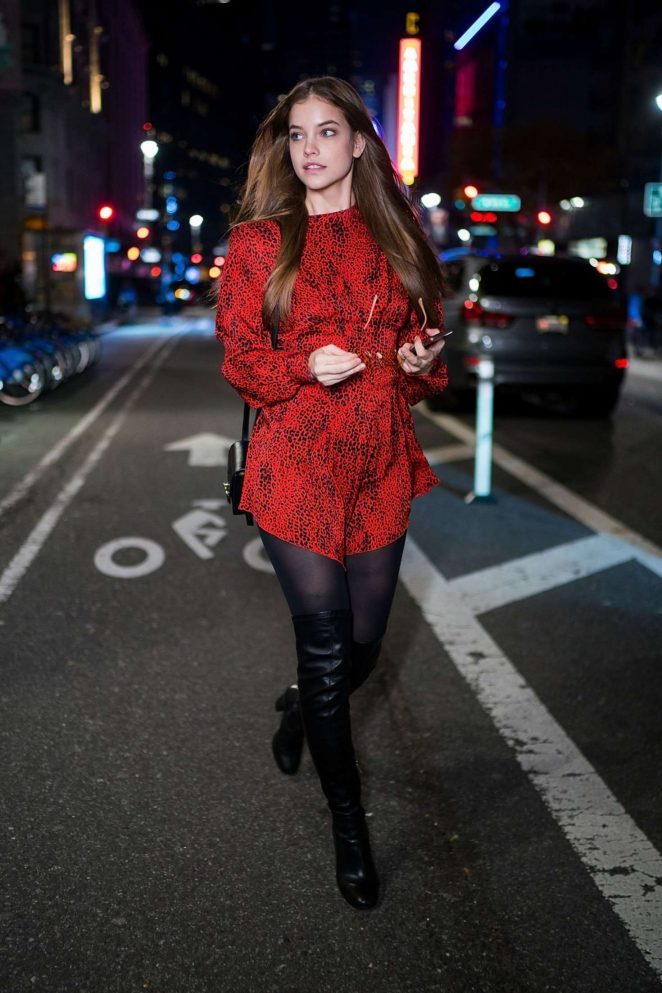 Barbara Palvin - Victoria's Secret Fashion Show Fittings in NY