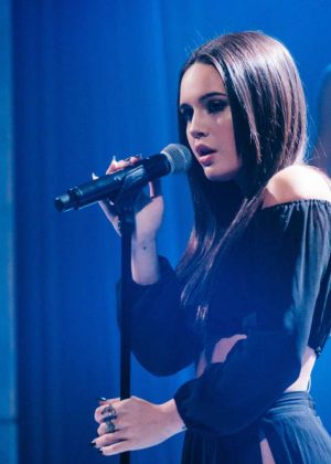 Bea Miller on 'The Late Late Show with James Corden' in Los Angeles