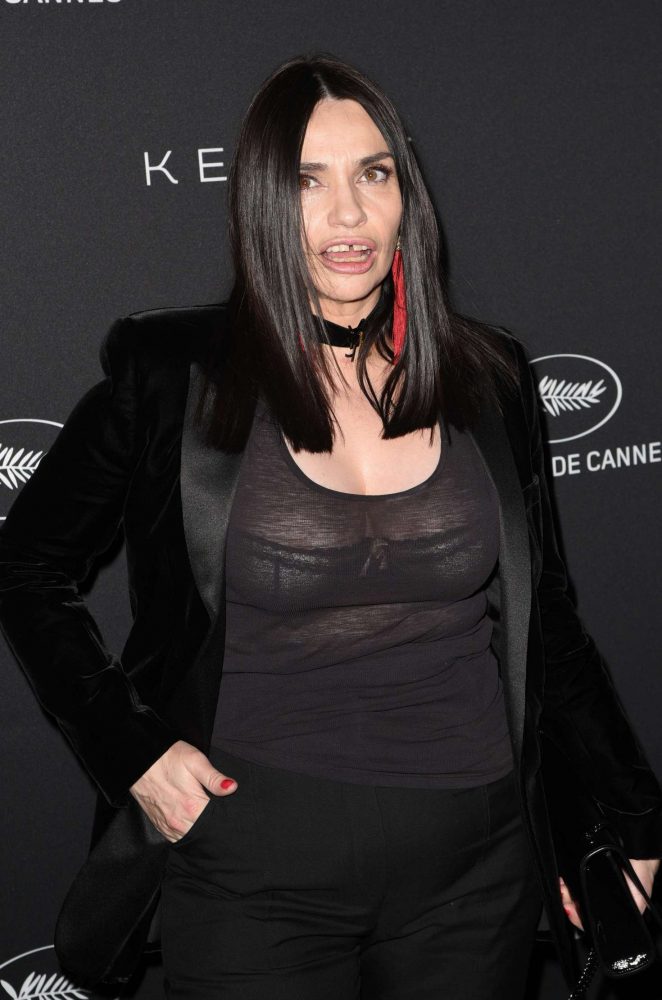 Beatrice Dalle - Kering Women in Motion Awards 2017 in Cannes
