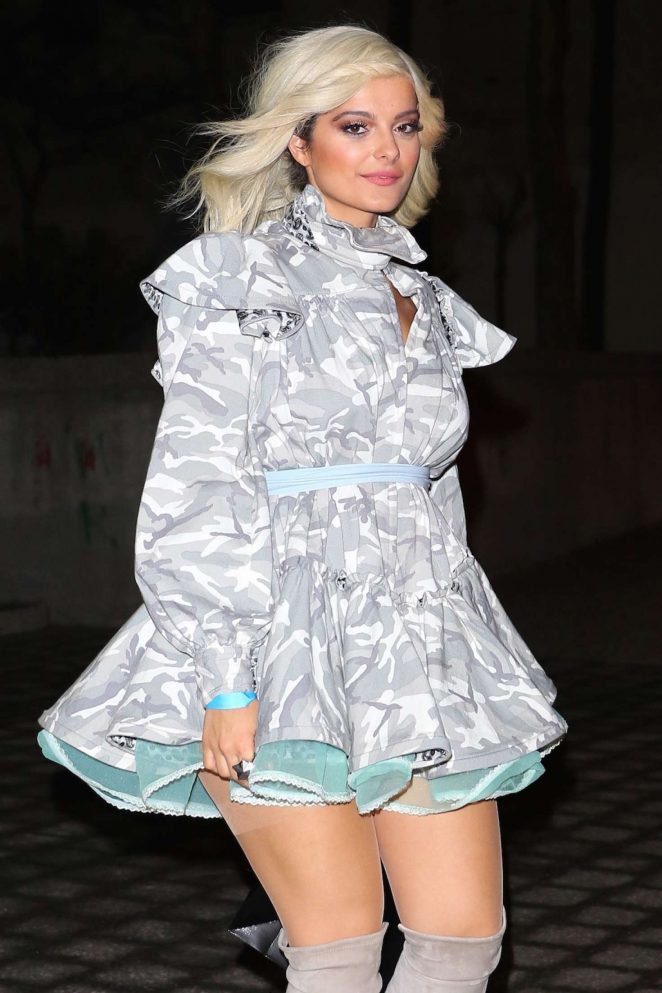 Bebe Rexha at Marc Jacobs private party in New York