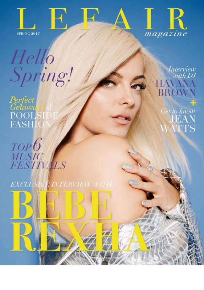 Bebe Rexha for Lefair Magazine 2017 -09