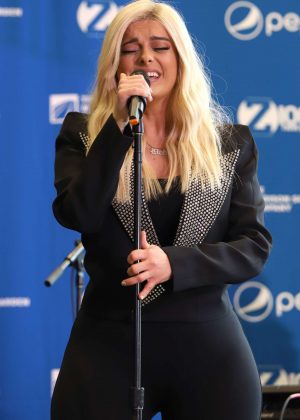 Bebe Rexha - Madison Square Garden and Pepsico Partnership Press Conference in NY