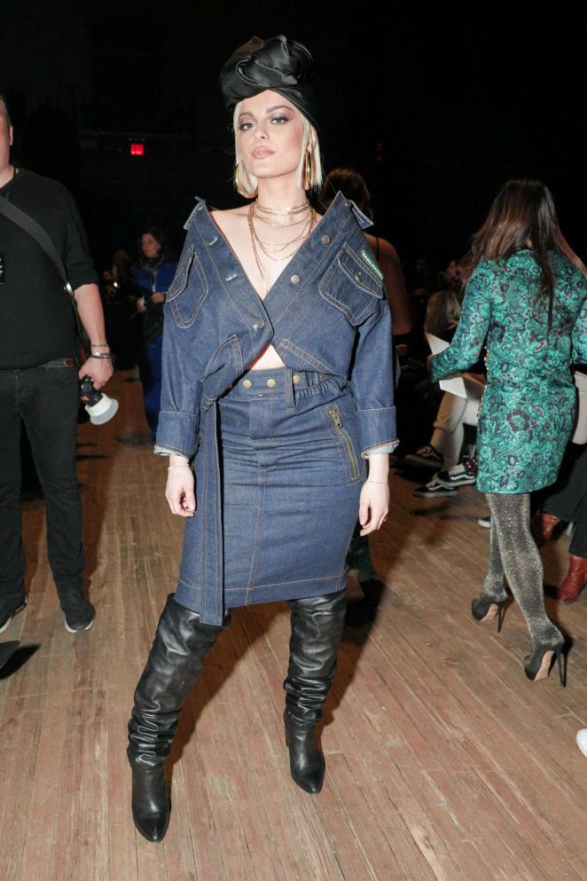 Bebe Rexha - Marc Jacobs Fashion Show 2018 in New York