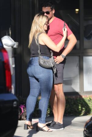 Bebe Rexha - With boyfriend Keyan Safyari on a lunch date at Hillstone in Santa Monica