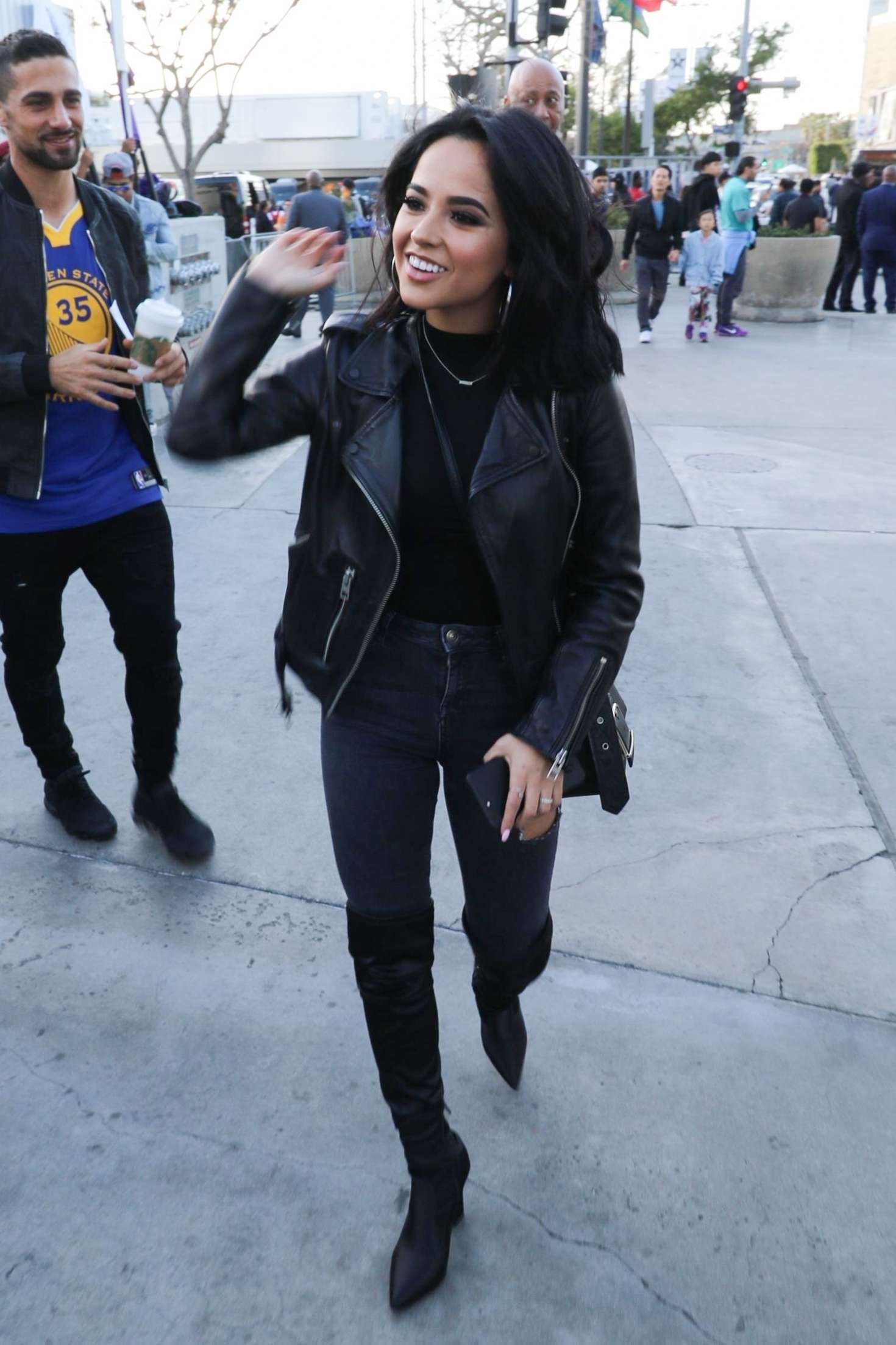 Becky G 2018 : Becky G at the NBA All-Star Game at Staples Center -05