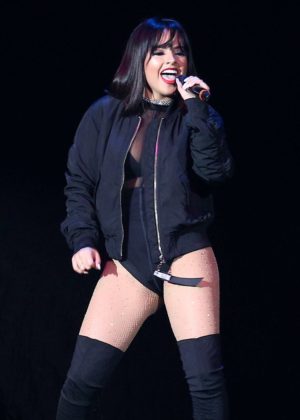 Becky G - Performing at the American Airlines Arena in Miami
