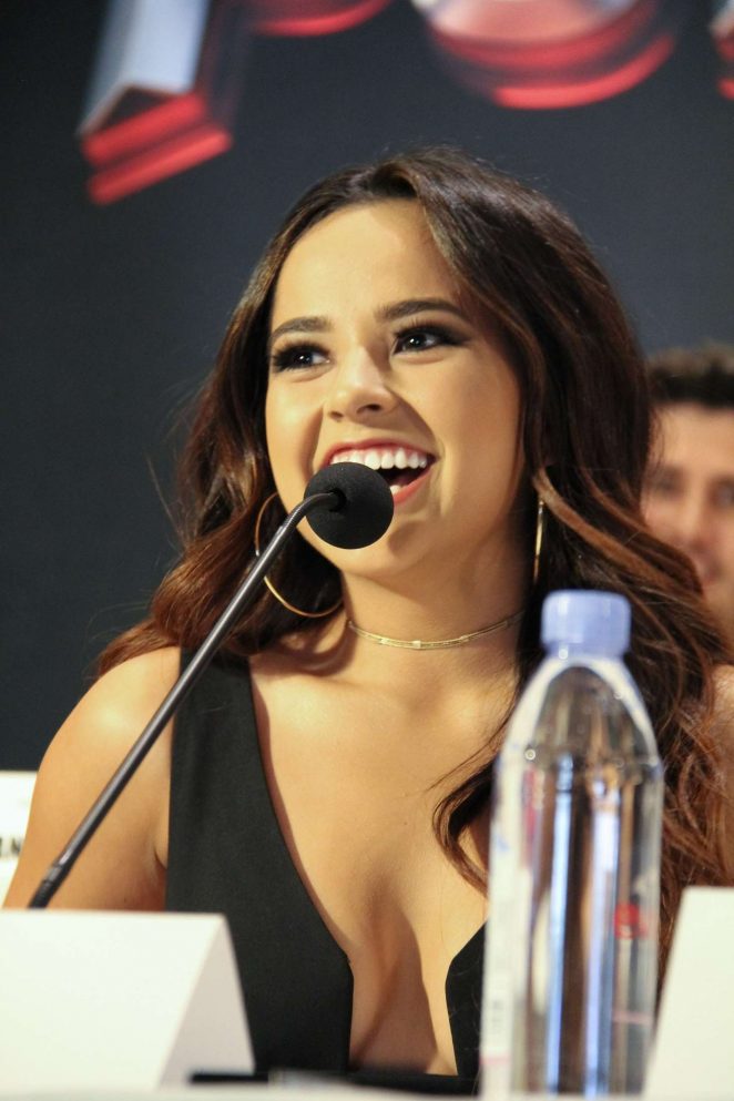 Becky G - 'Power Rangers' Press Conference in Los Angeles