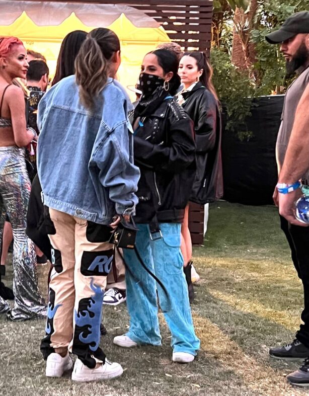Becky G - Seen at Coachella with her crew in Indio