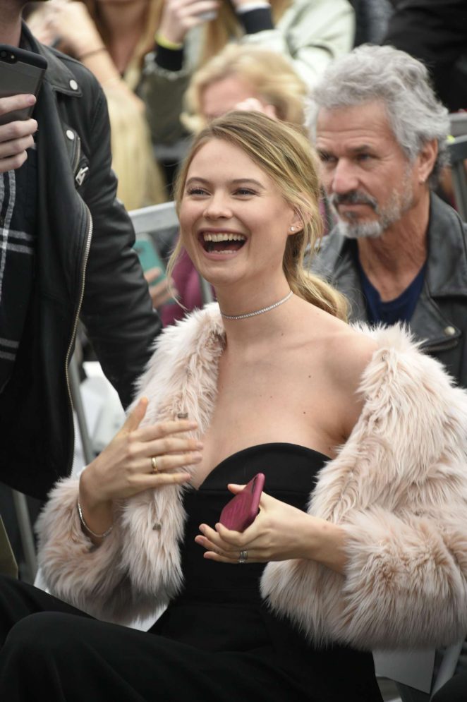 Behati Prinsloo - Adam Levine honored with star on The Hollywood Walk of Fame in LA