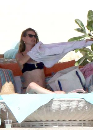 Behati Prinsloo in Bikini on vacations in Los Cabos