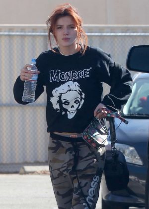 Bella and Dani Thorne - Filming a music video in Los Angeles