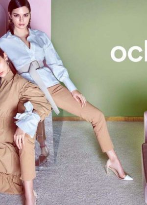 Bella Hadid and Kendall Jenner by Mario Sorrenti - Ochirly SS18 Collection
