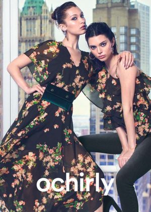 Bella Hadid and Kendall Jenner - Ochirly 2018 Campaign